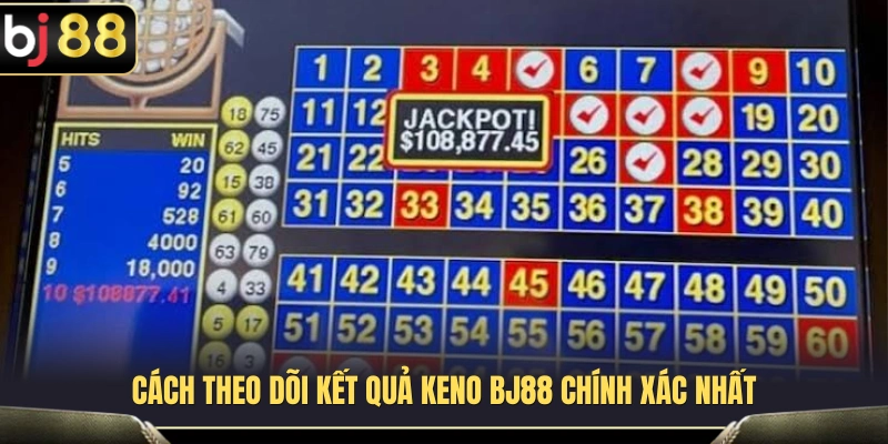 Hướng dẫn kiểm tra kết quả Keno BJ88 nhanh chóng 